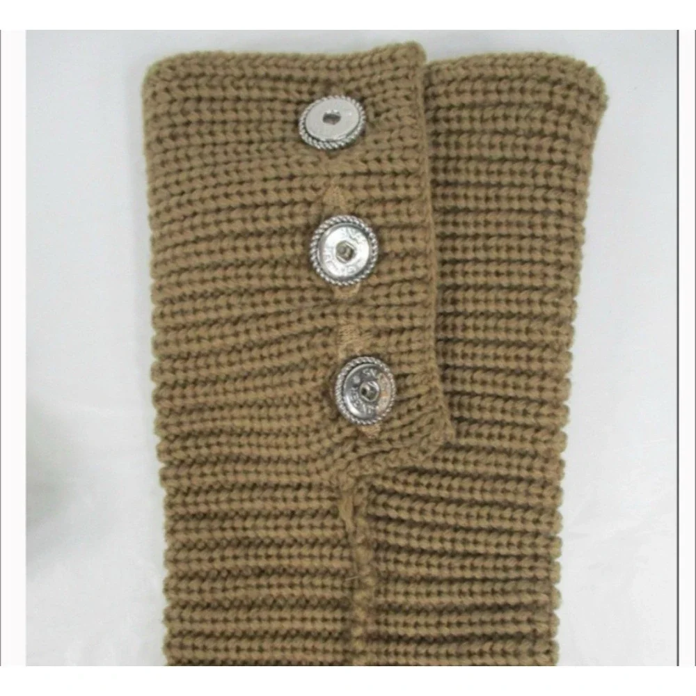 NEW Knit BOOTS Ginger Snaps‎ Fits Magnolia & Vine Size 7 Beige